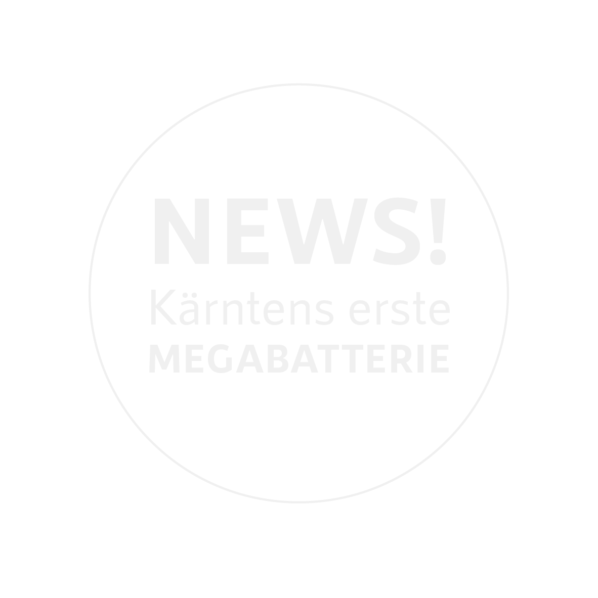 NEWS: Die erste Megabatterie in Kärnten!